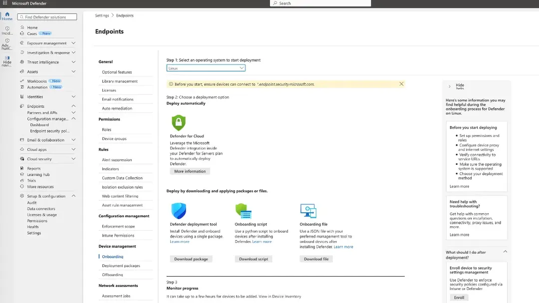 Microsoft выпустила Defender для Linux в публичной превью