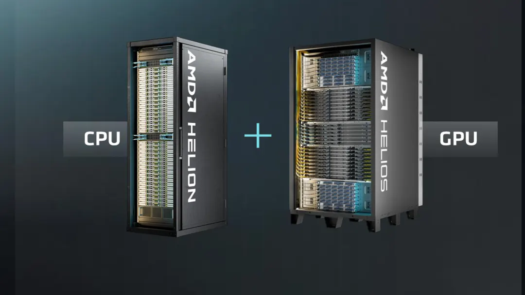 AMD представила стойку Helion Agentic AI Rack на 32 768 ядер