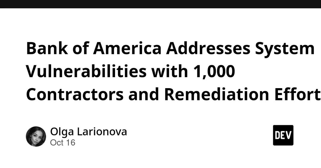 Bank of America наняла 1000 подрядчиков для устранения уязвимостей