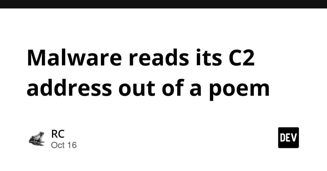 PoeLLM читает адрес C2 из стихотворения в GitHub-репозитории