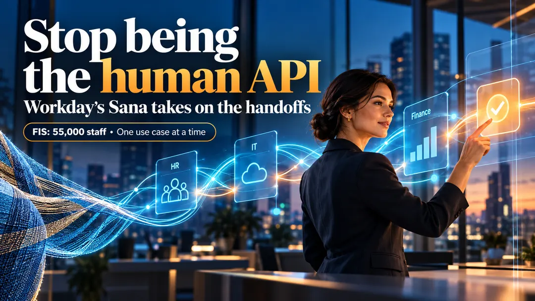 Workday: сотрудники стали «человеческими API», FIS внедряет Sana для 55 000 сотрудников