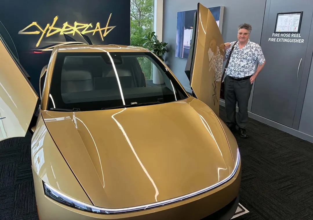 Tesla привезла Cybercab в Австралию: профсоюзы готовятся к борьбе