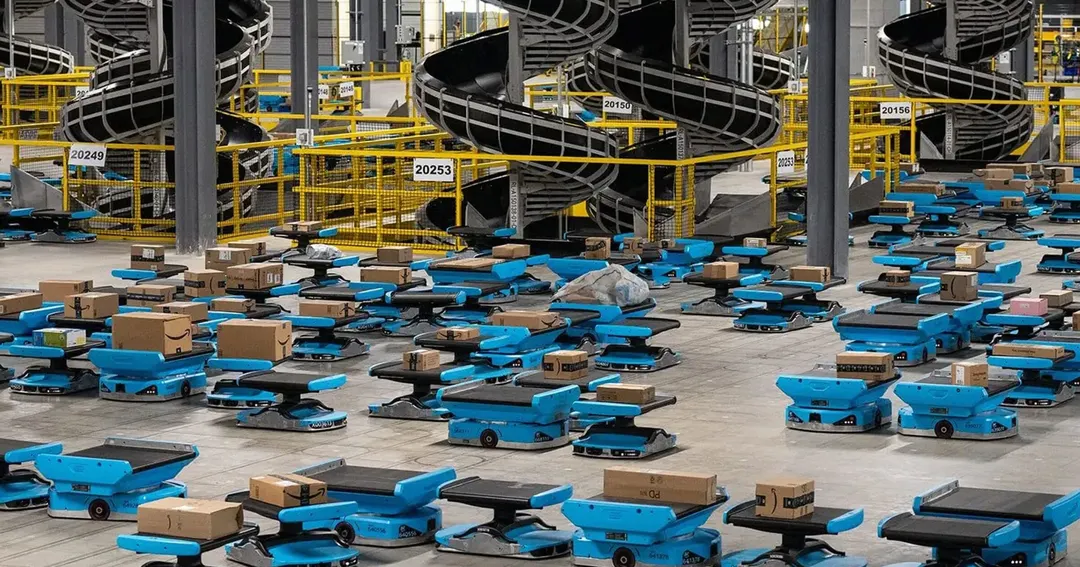 Amazon развернула более 1 млн роботов на складах