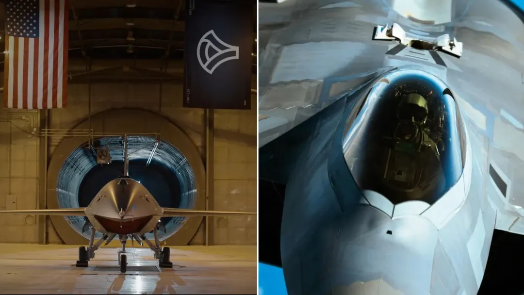 Пилот F-22 впервые управлял беспилотником Fury из кабины