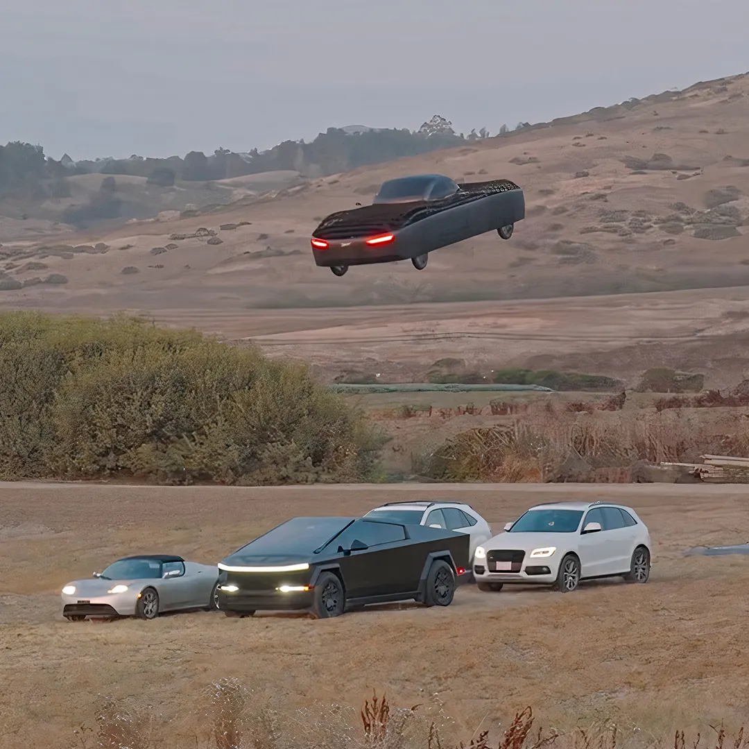 Alef Aeronautics отметила тысячный полёт над Tesla Roadster