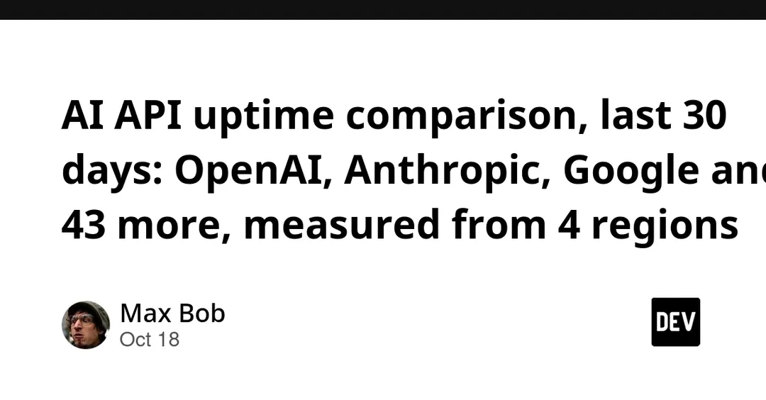 Llama, Claude и Gemini обошли OpenAI по доступности API за 30 дней