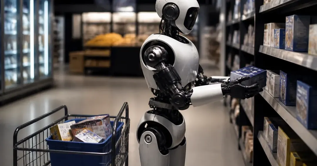 HIVE Robots тестирует гуманоидов под VR-управлением в датском супермаркете