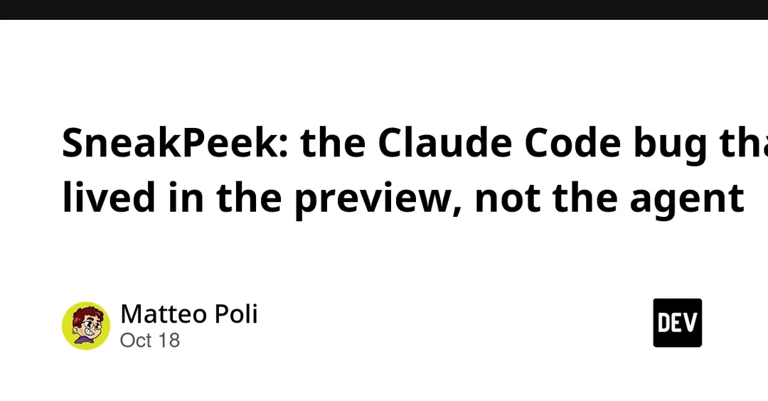 В Claude Code Desktop нашли цепочку эксплойтов SneakPeek через превью HTML
