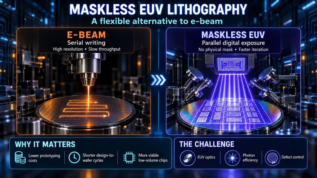 Безмасочная EUV-литография как альтернатива электронно-лучевой