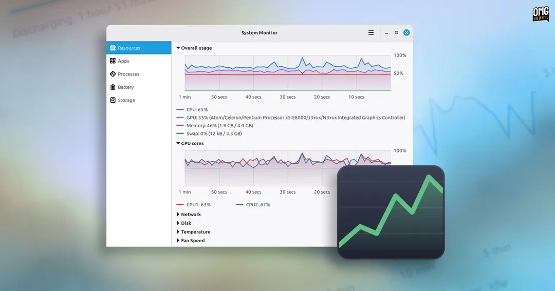 Linux Mint 27 получит новый системный монитор Superlight