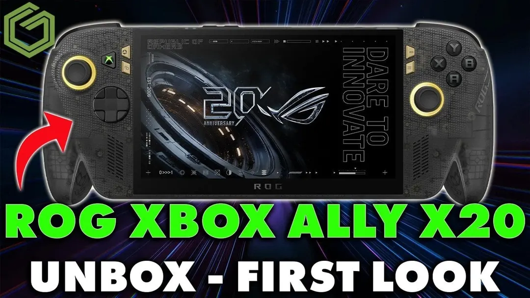 ROG Xbox Ally X20: 7,4-дюймовый OLED 120 Гц и Ryzen AIZ 2 Extreme за $1299
