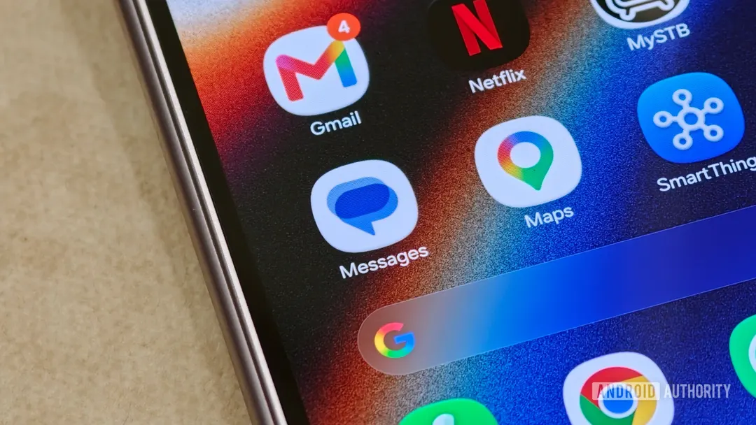 Google Messages добавит переключение слоёв карты в трансляции геолокации