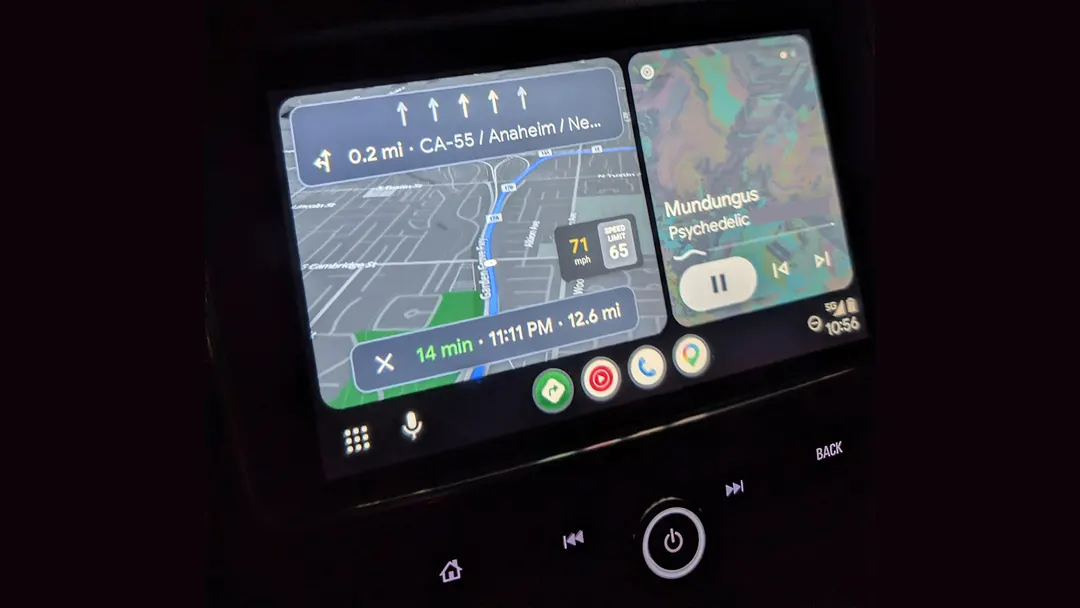Android Auto может получить поддержку рабочих приложений