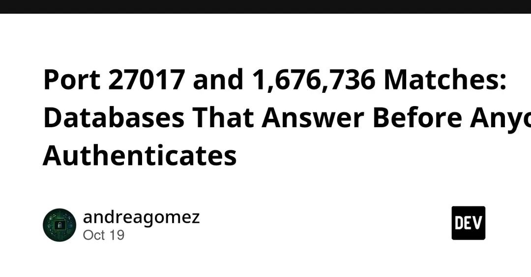 ZoomEye нашёл 1,68 млн сервисов MongoDB на порту 27017