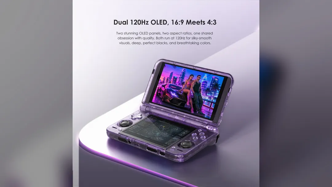 Retroid Pocket Duo за $249: две OLED-панели 120 Гц, но дата старта продаж не названа
