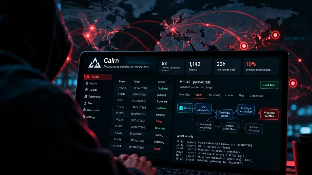 NorForge нашла 20+ открытых панелей Cairn в атаках ИИ-агентов