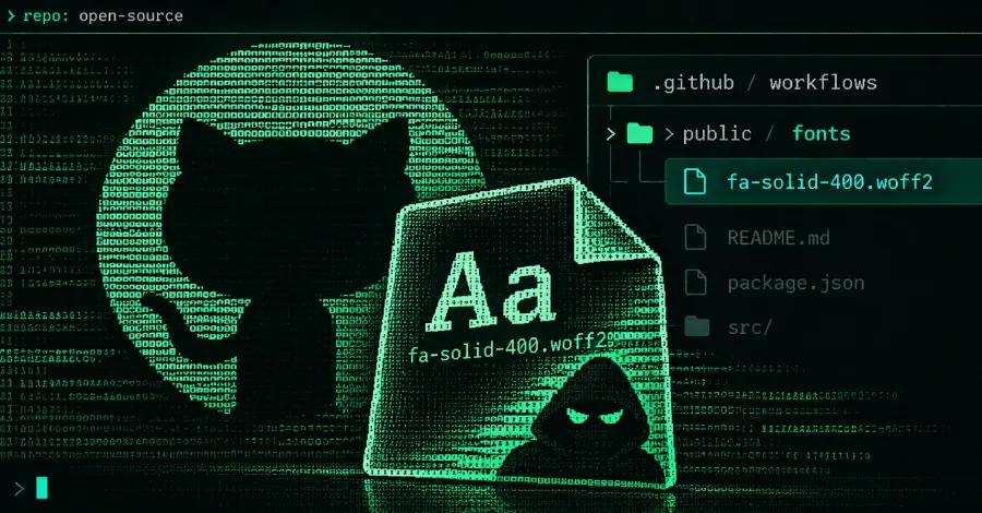 GhostAction: стилер маскируют под шрифт в 94 репозиториях GitHub