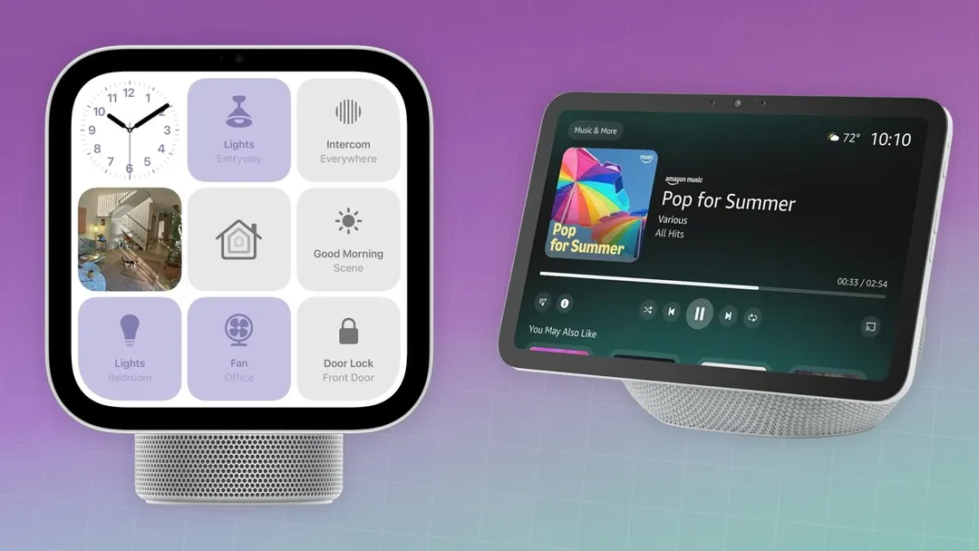 Apple HomeView против Amazon Echo Show 8: сравнение умных дисплеев