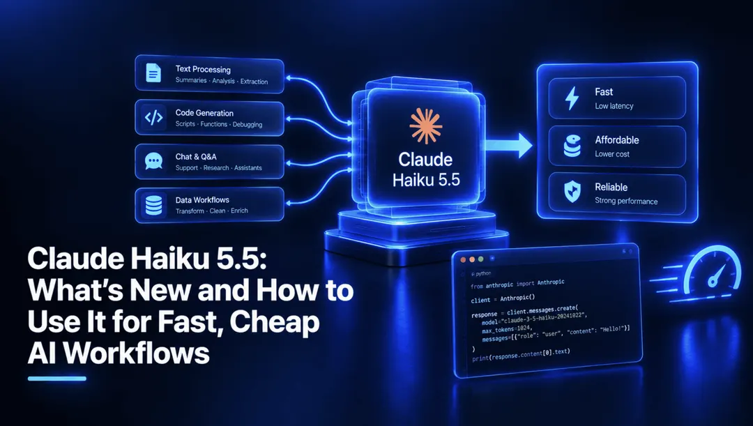 Anthropic выпустила Claude Haiku 5.5 с контекстом 1M токенов и снижением цен до 90%