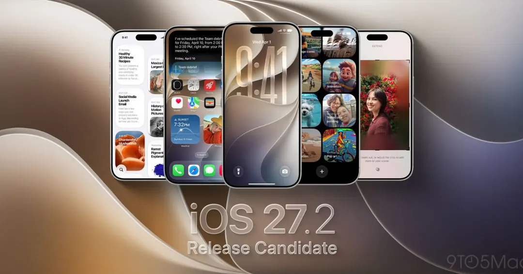 Apple выпустила iOS 27.2 RC для iPhone