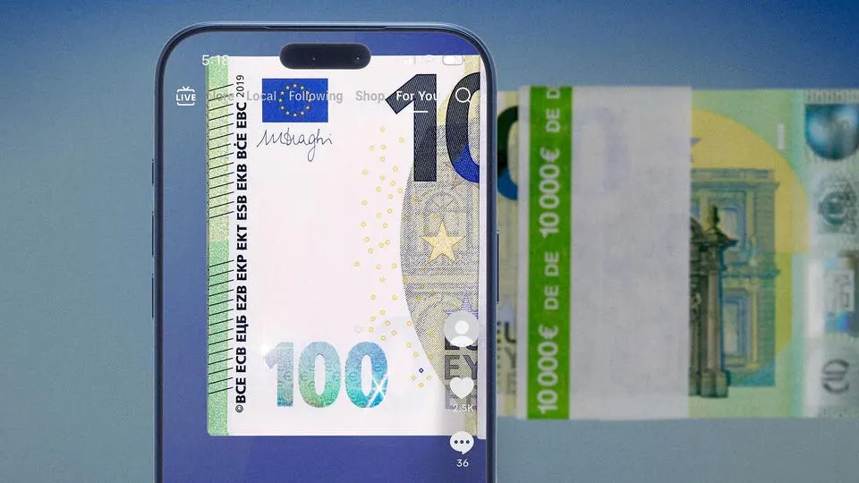 TikTok показывал рекламу продажи фальшивых денег