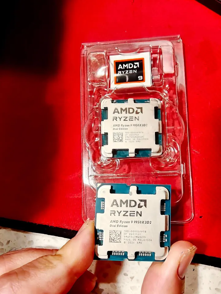 Amazon прислала поддельный Ryzen 9 9950X3D2 с процессором Intel внутри