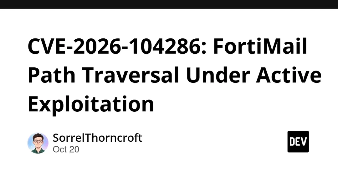 Критическая уязвимость FortiMail CVE-2026-104286 эксплуатируется в дикой природе