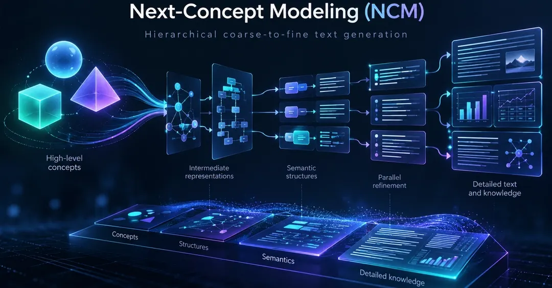 Стэнфорд представил NCM — иерархическую генерацию текста вместо токенов