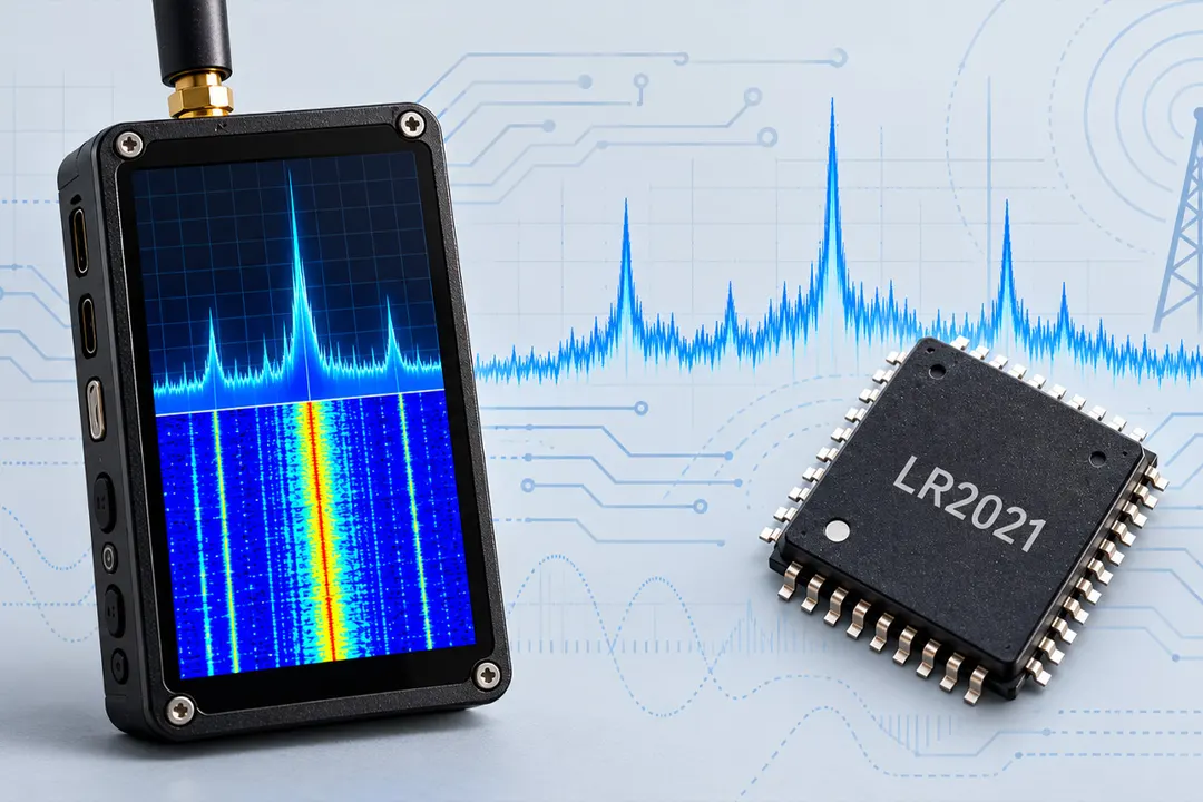 Semtech LR2021 превратили в SDR с диапазоном 100 МГц–2,74 ГГц