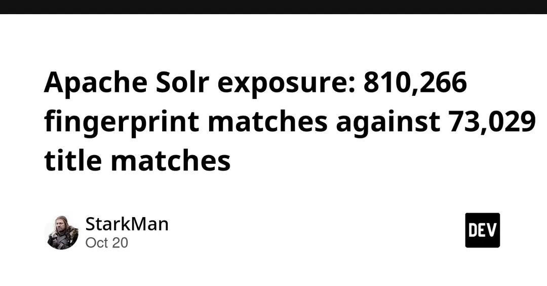 ZoomEye нашла 810 266 совпадений по отпечатку Apache Solr