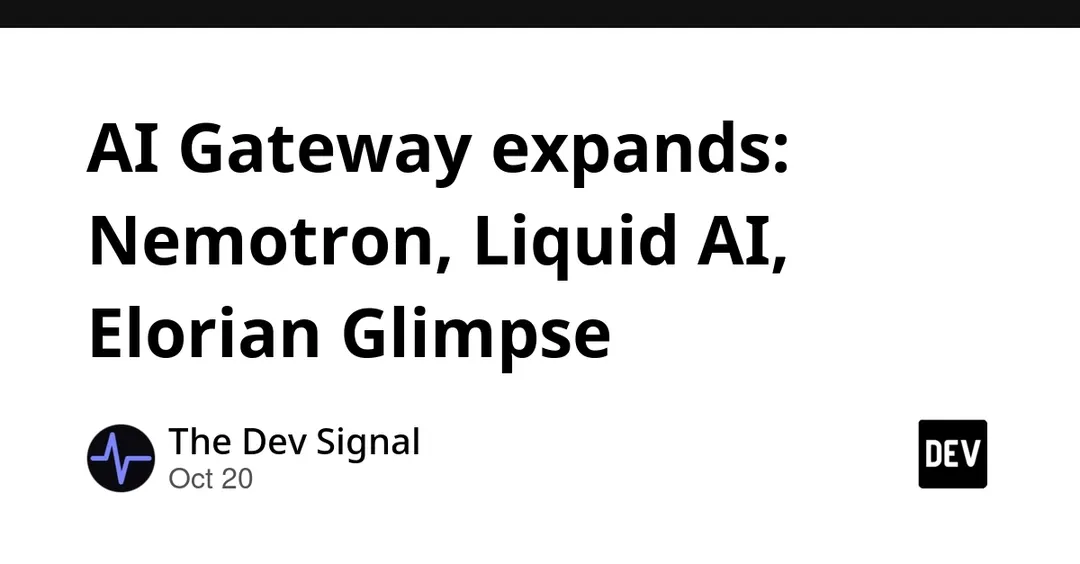 Vercel AI Gateway добавила Nemotron 3.5, Glimpse и d1-ultra