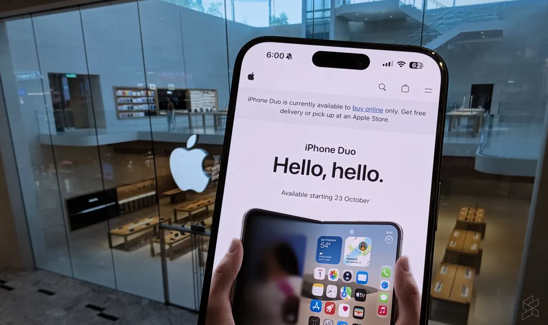 iPhone Duo в Малайзии продаётся только онлайн, новые заказы — к январю 2027