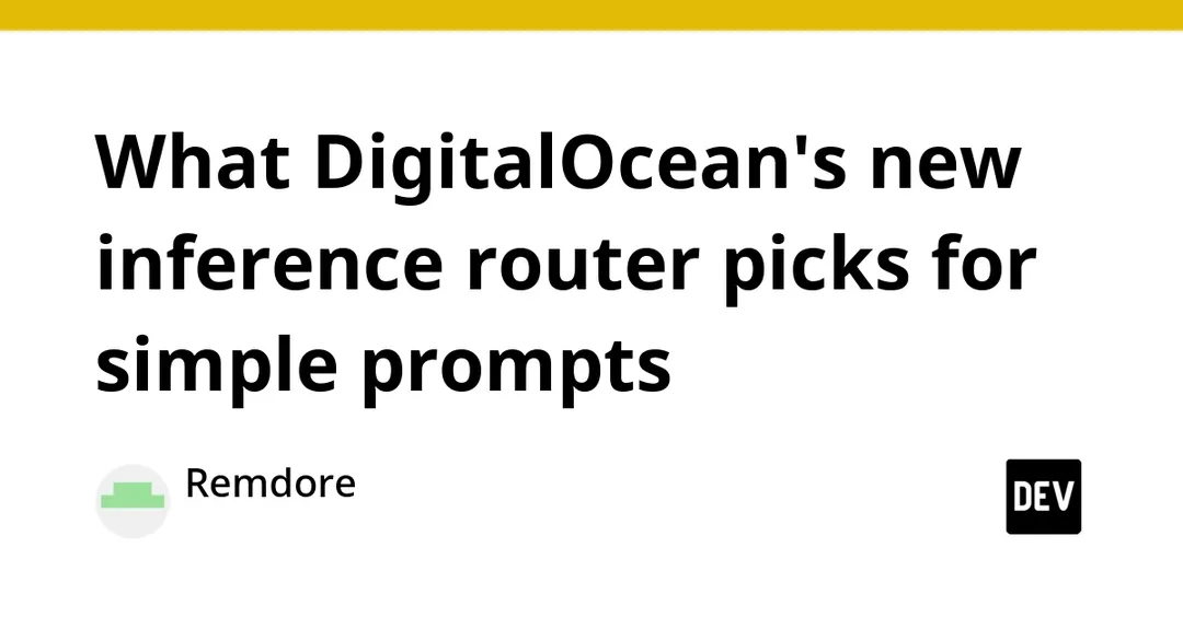 DigitalOcean заменила четыре роутера на inference-router с тремя режимами