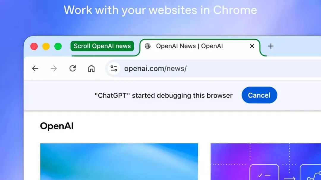 ChatGPT получил режим Work для управления браузером