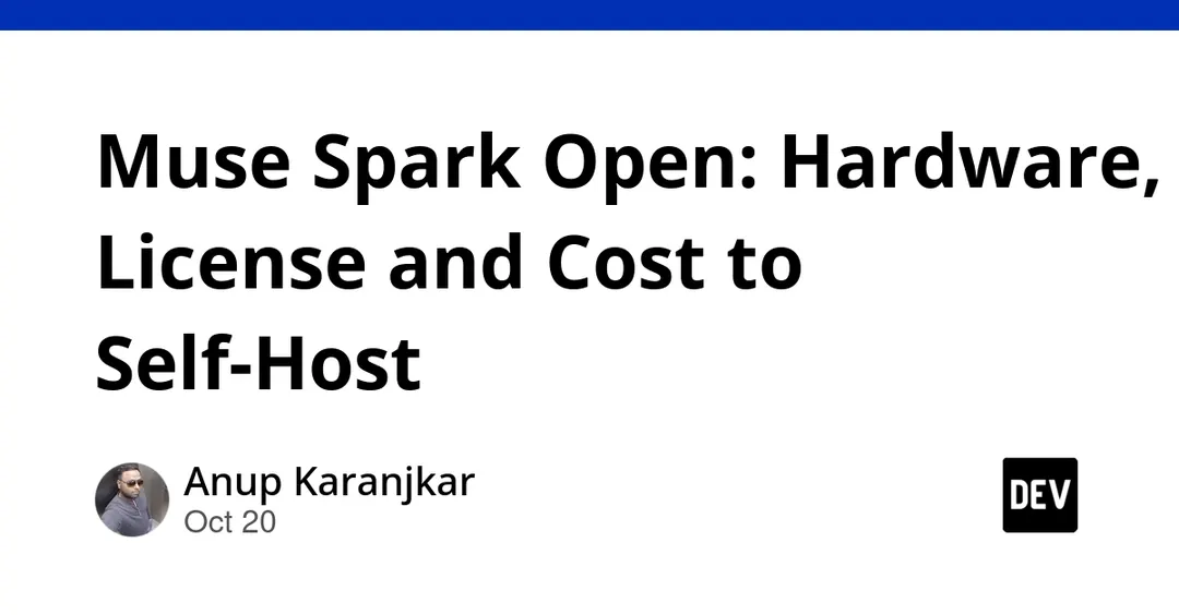 Muse Spark Open: 816 млрд параметров и 700 ГБ VRAM для запуска