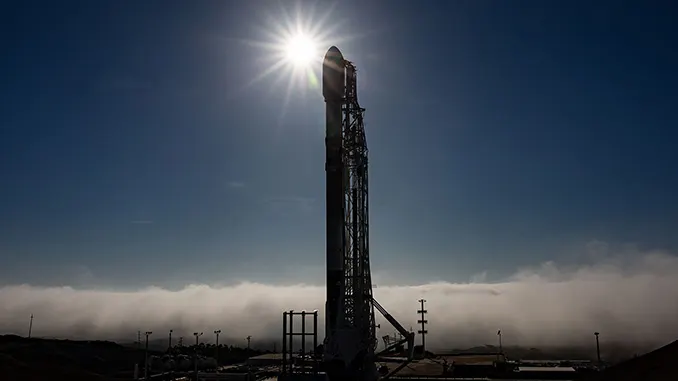 SpaceX запустит 27 спутников Starlink с базы Ванденберг