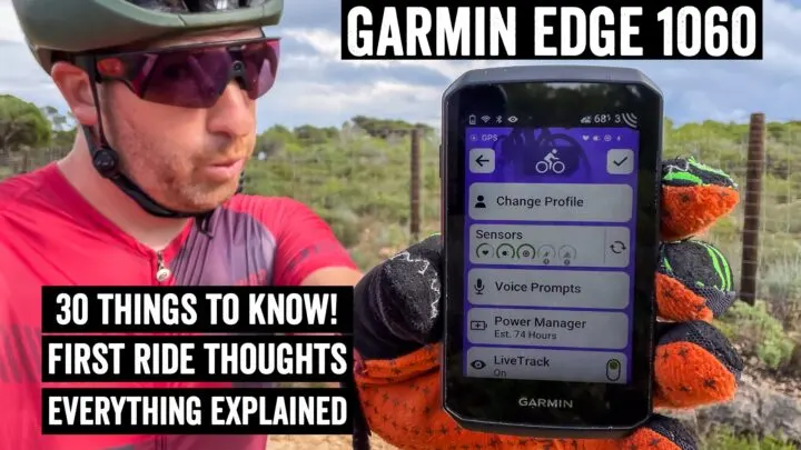 Garmin представила велокомпьютер Edge 1060 с микрофоном и голосовым управлением за $799