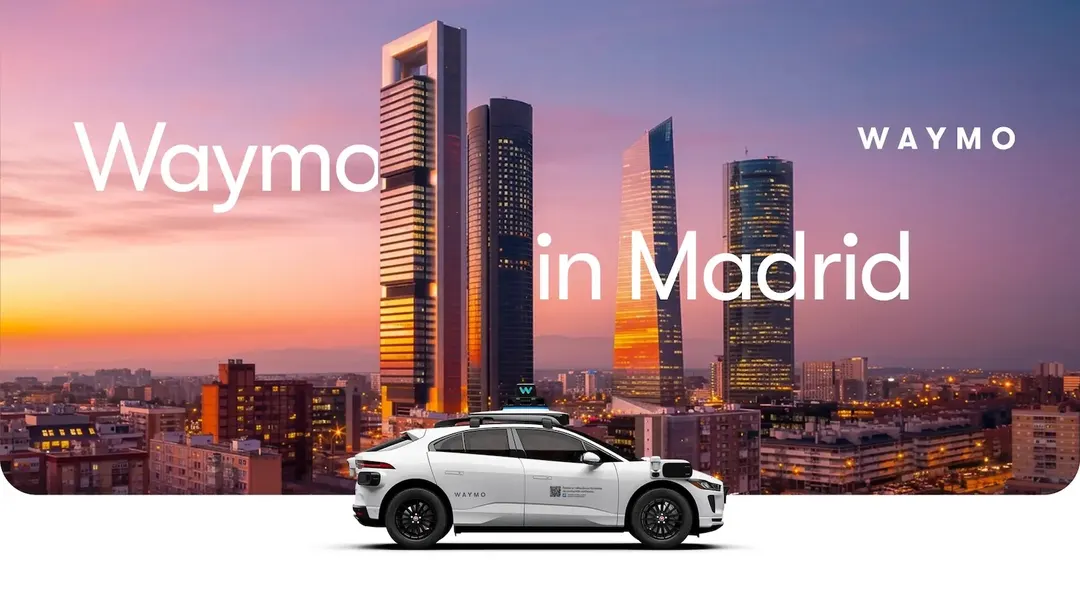 Waymo запустит роботакси в Мадриде в 2027 году
