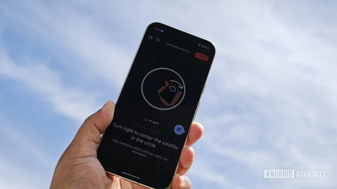 Google продлила бесплатный Satellite SOS для Pixel 9 ещё на год
