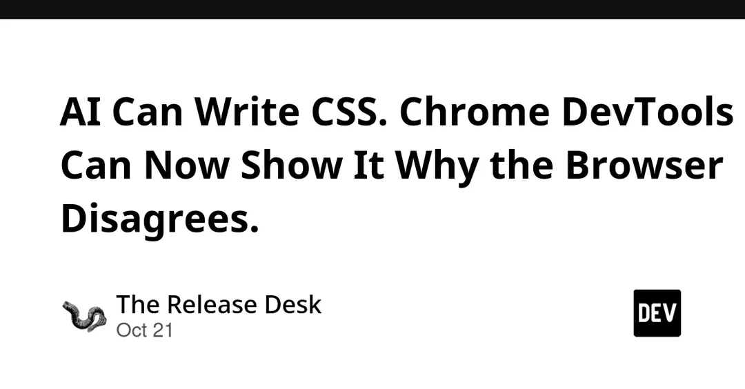 Chrome DevTools MCP получил инструмент get_css_styles для ИИ-агентов