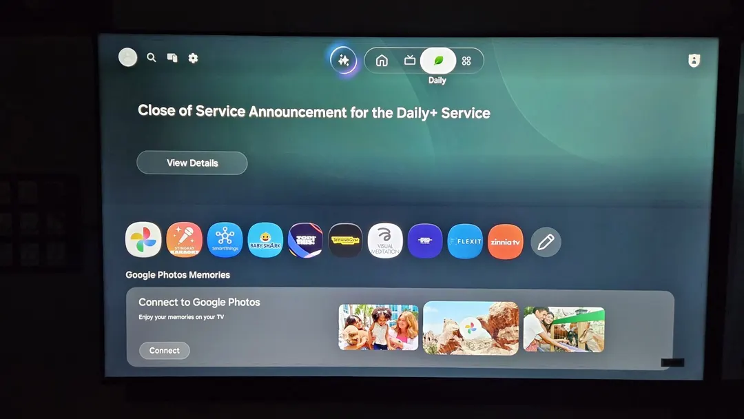 Samsung закрывает хаб Daily Plus на умных ТВ с 30 октября