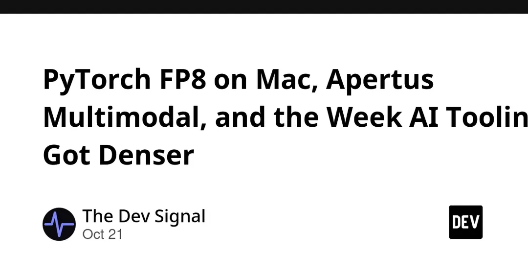 PyTorch 2.15 принёс FP8 и ускорение декодирования на Mac