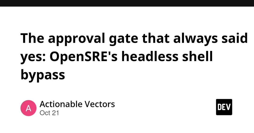 В OpenSRE нашли обход подтверждения команд в headless-режиме