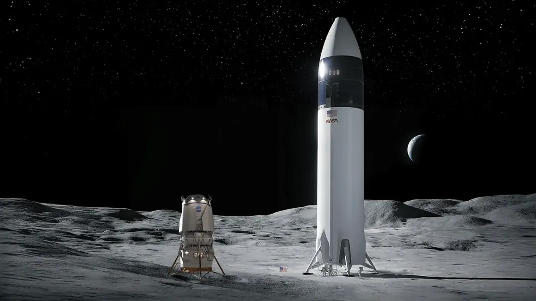 NASA раскрыла сроки лунных посадочных модулей SpaceX и Blue Origin
