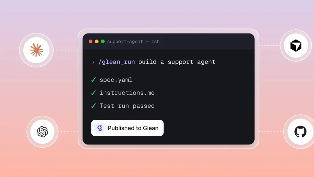 Glean добавила headless-сборку ИИ-агентов в Claude Code, Cursor и Codex