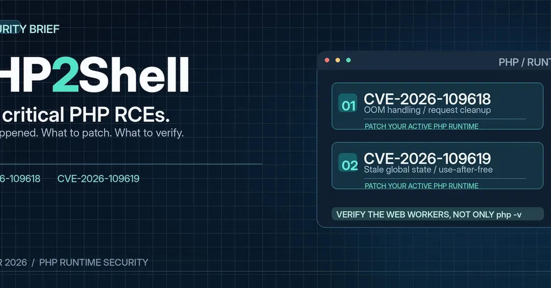 PHP2Shell: две критические уязвимости PHP с RCE без аутентификации