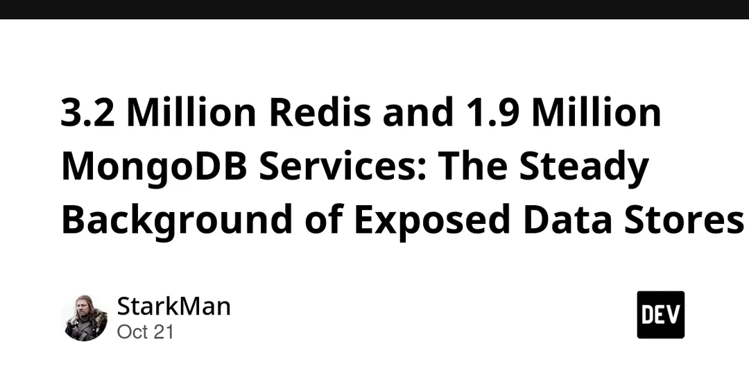 Сканирование выявило 3,2 млн открытых Redis и 1,9 млн MongoDB