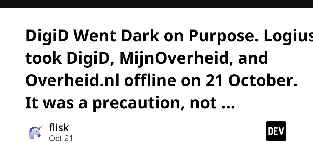 Нидерланды отключили DigiD и MijnOverheid из-за уязвимостей PHP