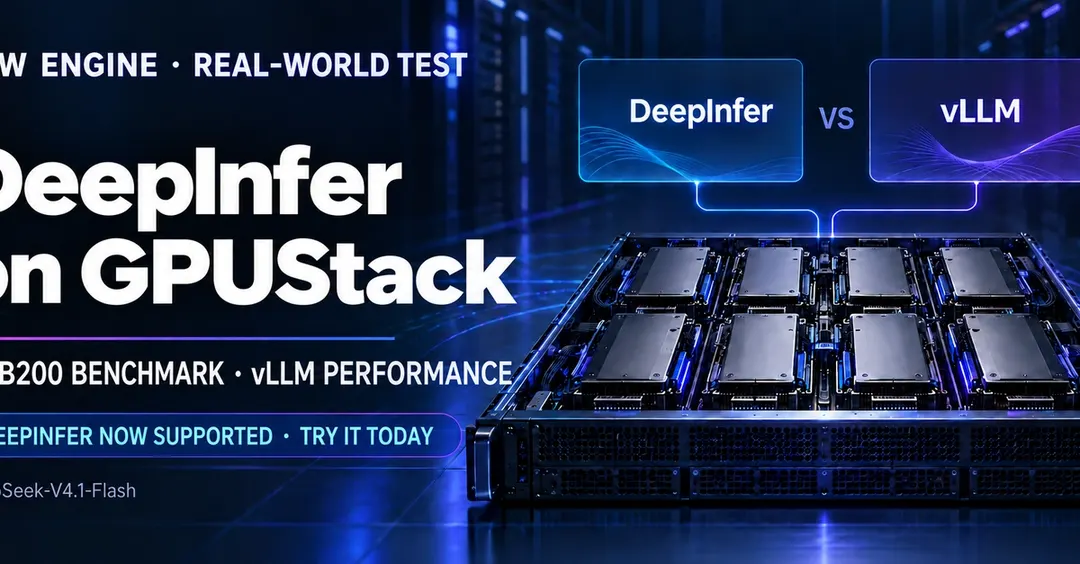 DeepInfer обогнал vLLM по пропускной способности на 8 GPU B200