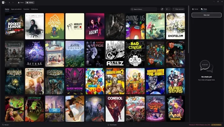 Epic Games Launcher на Linux стал пригодным к работе после обновлений